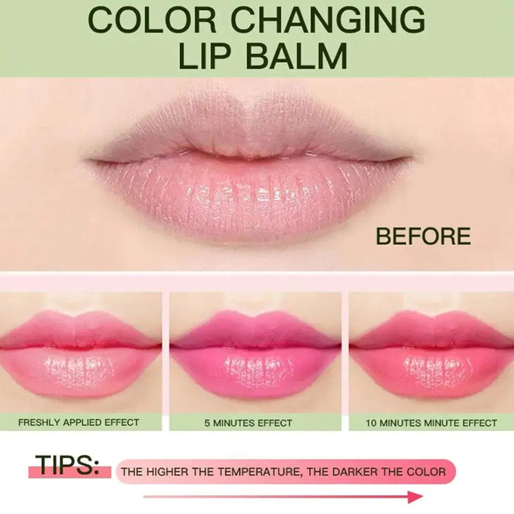 Aloe Vera Color-Changing Lipstick – Moisturizing Lip Balm Lip Care Peaceful Pleasures Health and Wellness