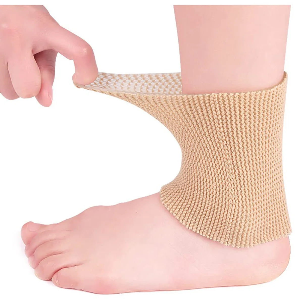1 Piece Sports Ankle Support Brace with Elastic Compression, Heel Protection Sleeve Peaceful Pleasures Health and Wellness