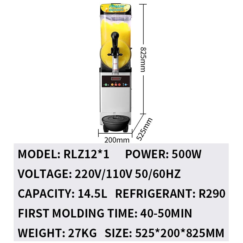 Commercial Slush Machine – 1, 2 & 3 Cylinder Frozen Drink Maker