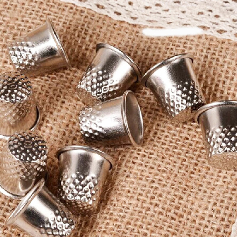 Thimbles Tailor Sewing Tool Metal Finger Protector Tools Sewing Accessories for DIY Craft Special Sewing Tools Peaceful Pleasures Health and Wellness