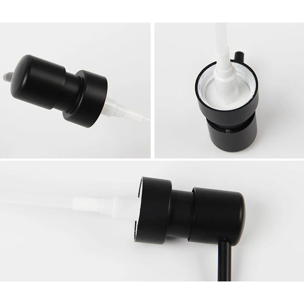 Soap Pump Liquid Head Round ABS Lotion 28 Thread Bath Bottle Press