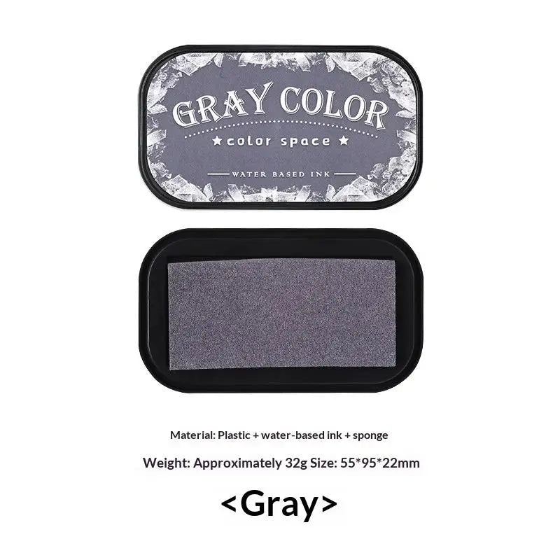 Water-Based Stamp Inkpad – Washable Sponge Pad for Art & Crafts