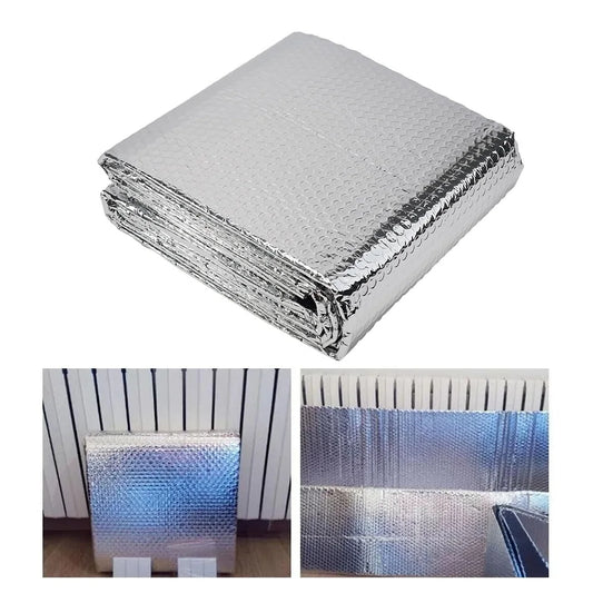 Radiator Insulation Foil 5m X Double Sided Aluminum Sheet Foam Peaceful Pleasures Health and Wellness