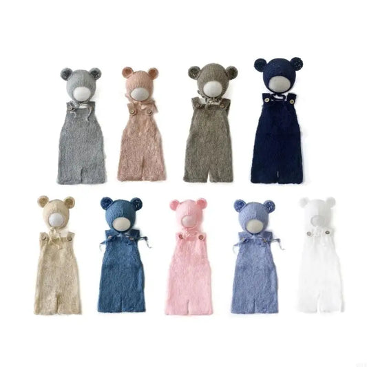 Newborn Photography Props | Mohair Baby Outfit Set 0–1 Month Baby Photo Props Peaceful Pleasures Health and Wellness