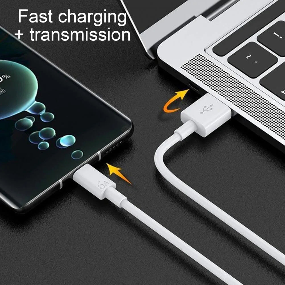 66W 6A USB-C Fast Charging Cable | Xiaomi Samsung Huawei Peaceful Pleasures Health and Wellness