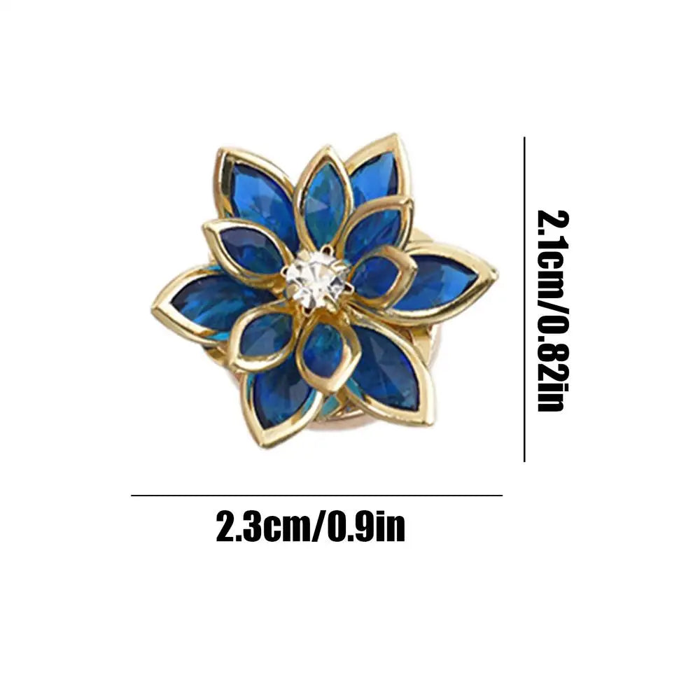 Elegant Camellia Button Cover Cufflinks | Blouses & Formal Shirts