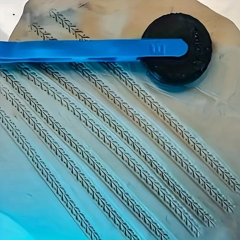 Egyptian Clay Texture Roller Stamp – Pottery & DIY Craft Tool