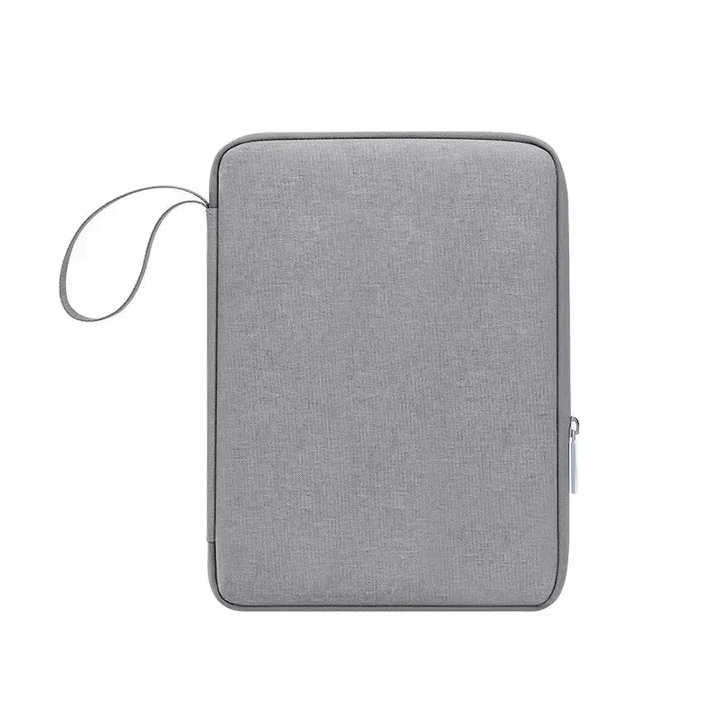 Solid Tablet Case For iPad Pro 12 9 11 13 inch Pouch iPad 10th 9th 8th 7th Generation Air 5 4 3 2021 2022 Waterproof Tablet Bag Peaceful Pleasures Health and Wellness Grey for 10.5-11 Inch