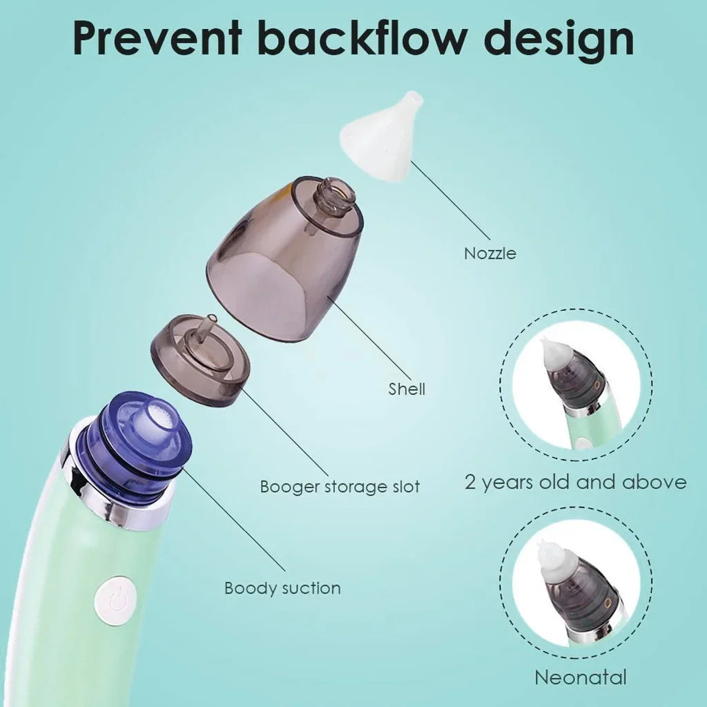 Jaysuing Electric Baby Nasal Aspirator – 5 Levels, USB