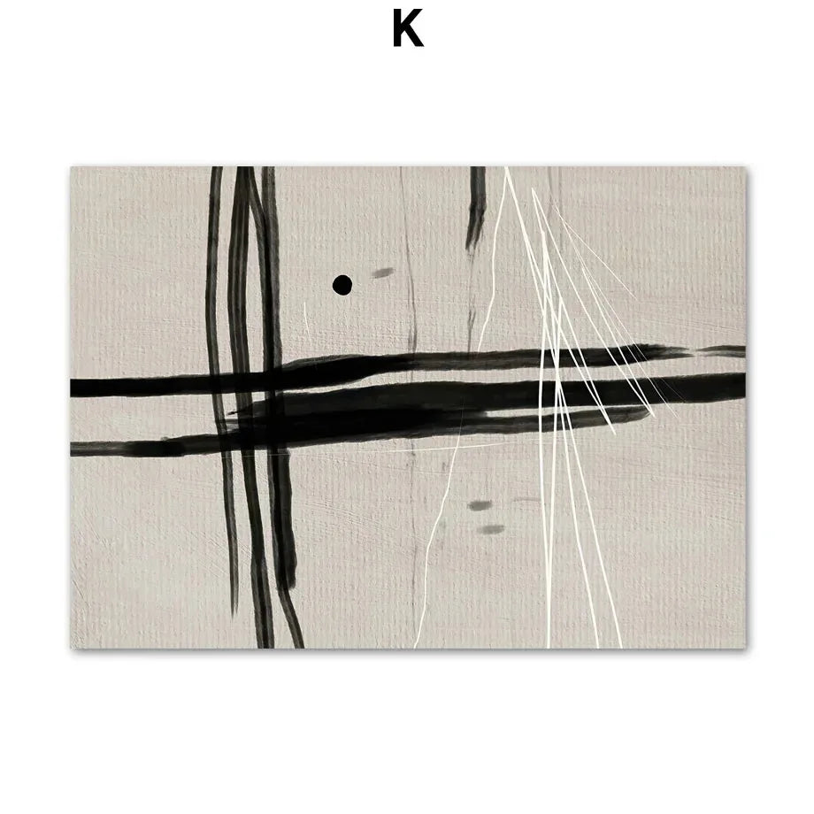 1pc frameless Canvas painting Simple Nordic Picasso Boho Black Abstract Posters Prints Canvas Painting Minimalism Wall Art Pi Peaceful Pleasures Health and Wellness K 20x30cm Unframed