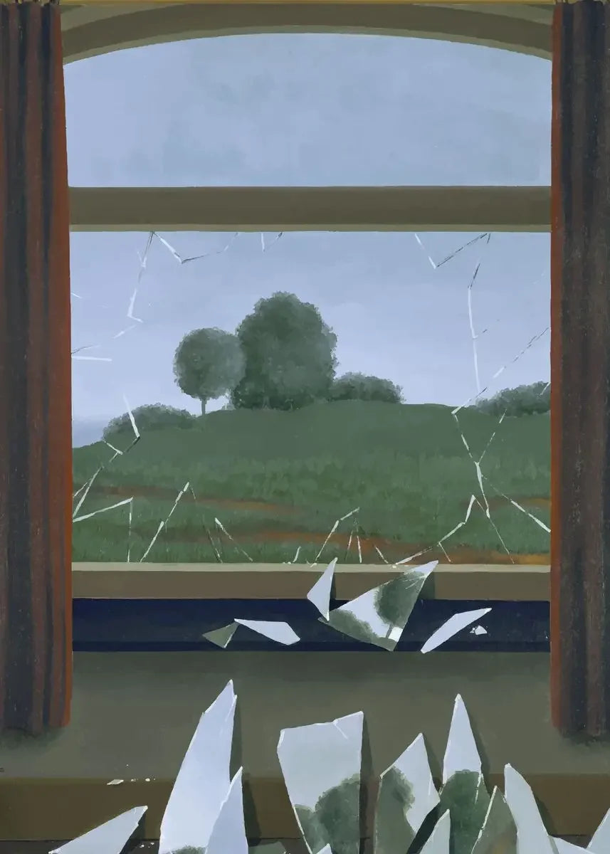 Rene Magritte Surrealist Canvas Wall Art Print | Unframed Poster