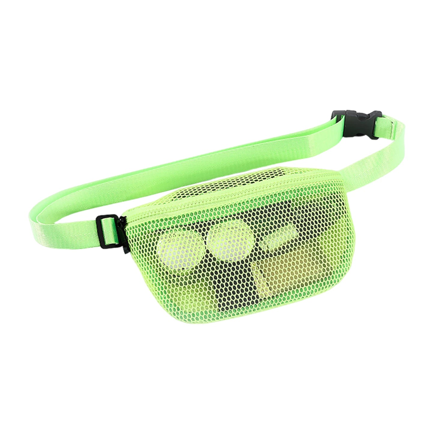 Outdoor Cosmetic Bag Portable Waist Bag Multi-functional Cosmetic Bag For Travel Hiking Peaceful Pleasures Health and Wellness Fluorescent yellow