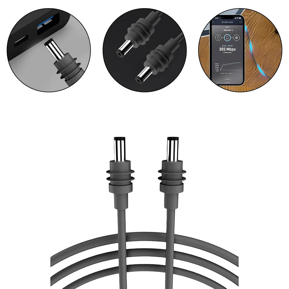 Premium DC Power Cable Starlink Mini Versatile Waterproof Charging