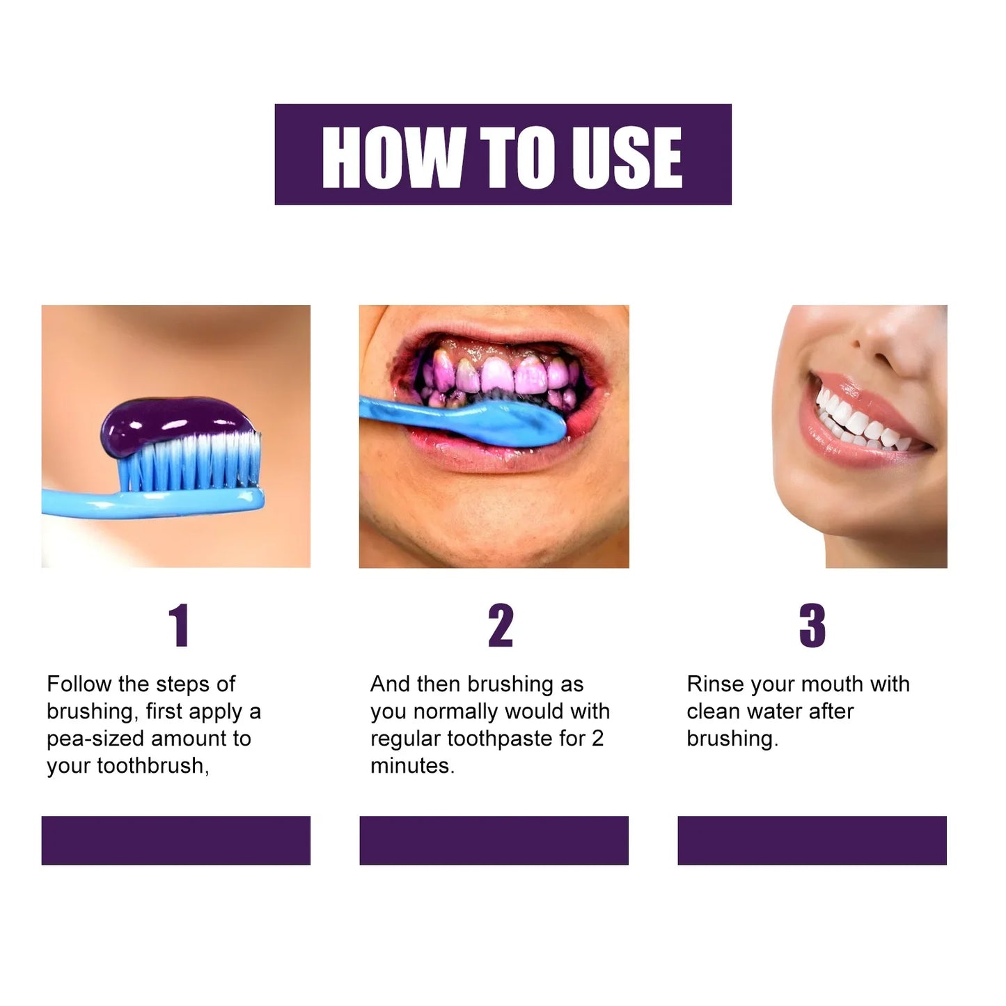 EELHOE Tooth Whitening Toothpaste for Stain Removal Peaceful Pleasures Health and Wellness