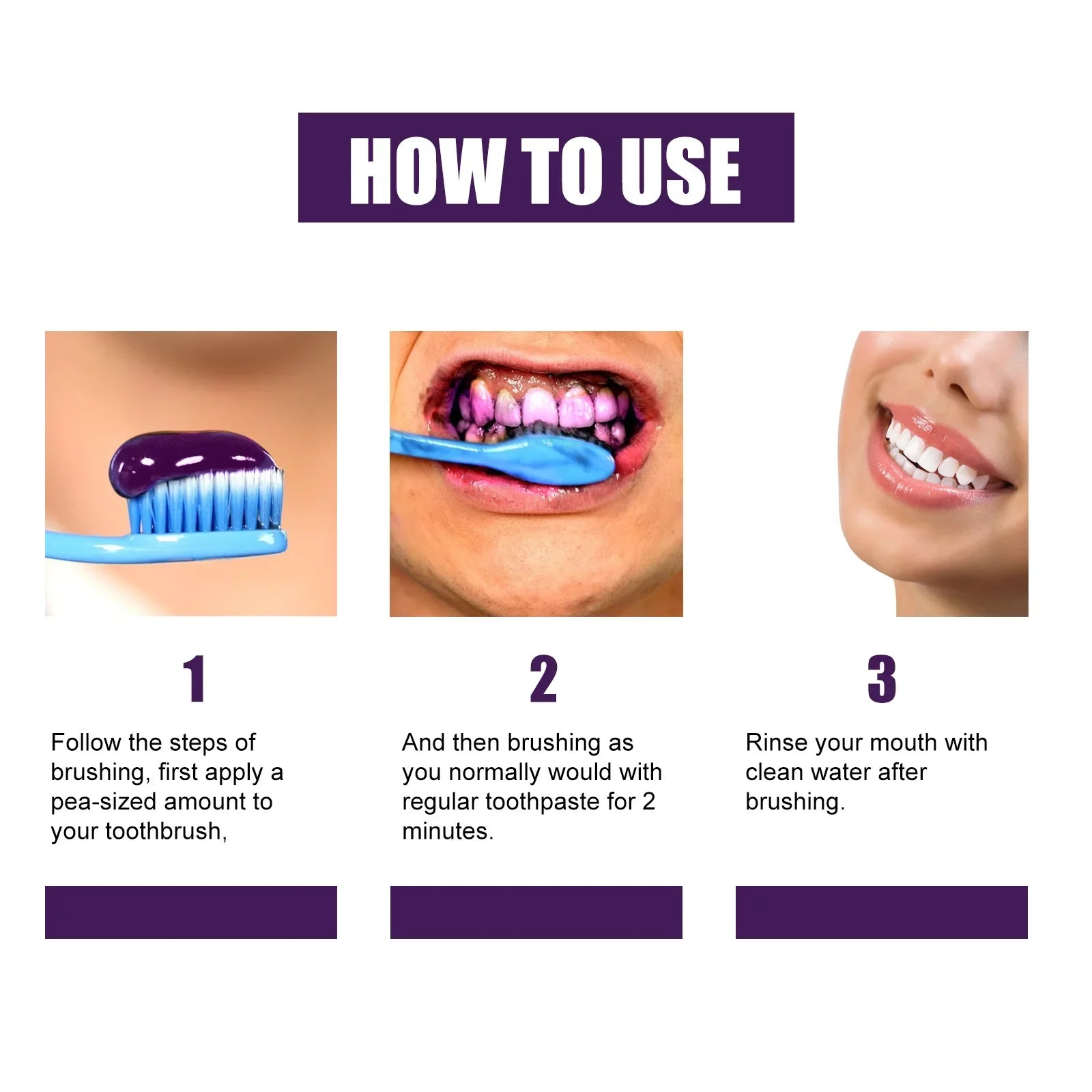 EELHOE Tooth Whitening Toothpaste for Stain Removal Peaceful Pleasures Health and Wellness