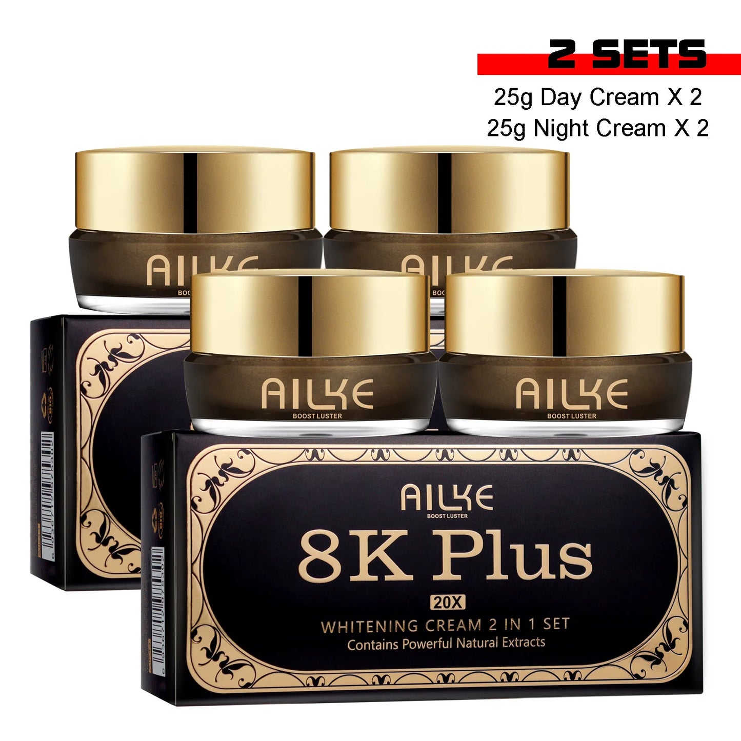 AILKE Kojic Acid Day & Night Brightening Face Cream – 25g