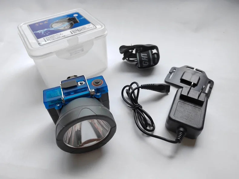 IP68 Waterproof LED Headlamp | Diving & Cave Exploration Light
