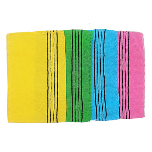 Asian Exfoliating Bath Mitt – Double-Sided Body Scrub Washcloth Exfoliating Bath Mitt Oasis Select