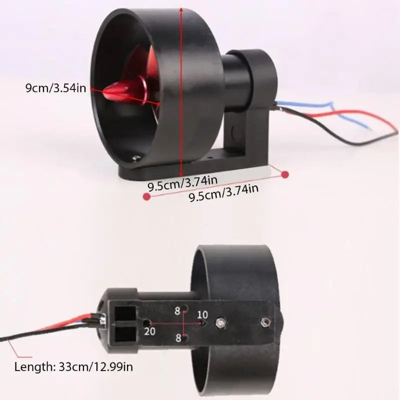 U13F 600W Brushless Underwater Thruster Motor 12-24V RC Boats