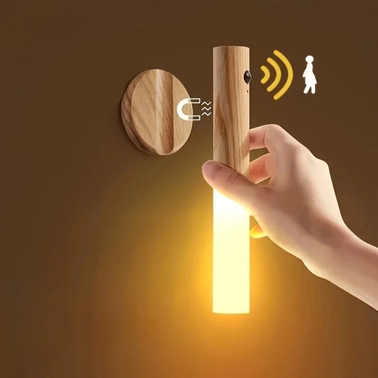 LED Rechargeable Motion Sensor Wall Night Light – Dimmable Motion Sensor Wall Light Peaceful Pleasures Health and Wellness