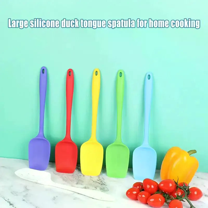 Large Silicone Square-Head Spatula | Cake & Baking Tool