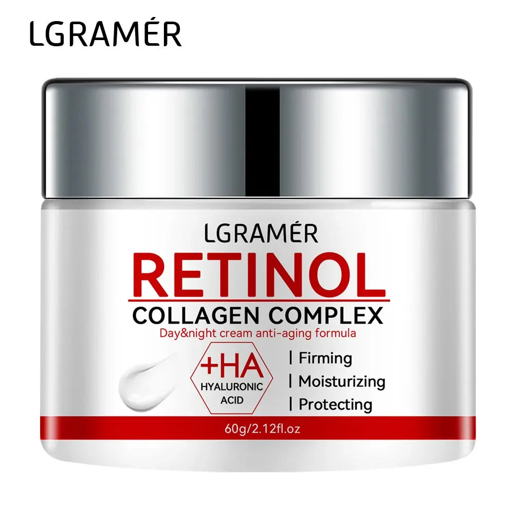 LGRAMER Retinol Firming Face Cream | Collagen & Brightening