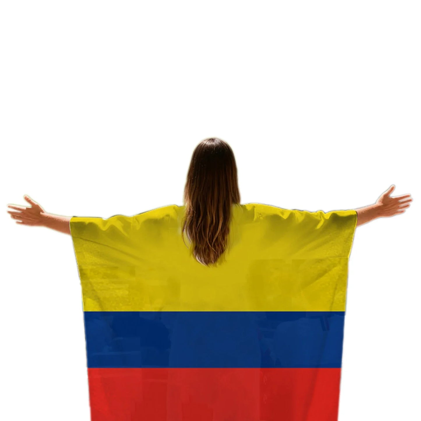 2026 World Cup Football Flag Cape | Wearable Fan Shawl
