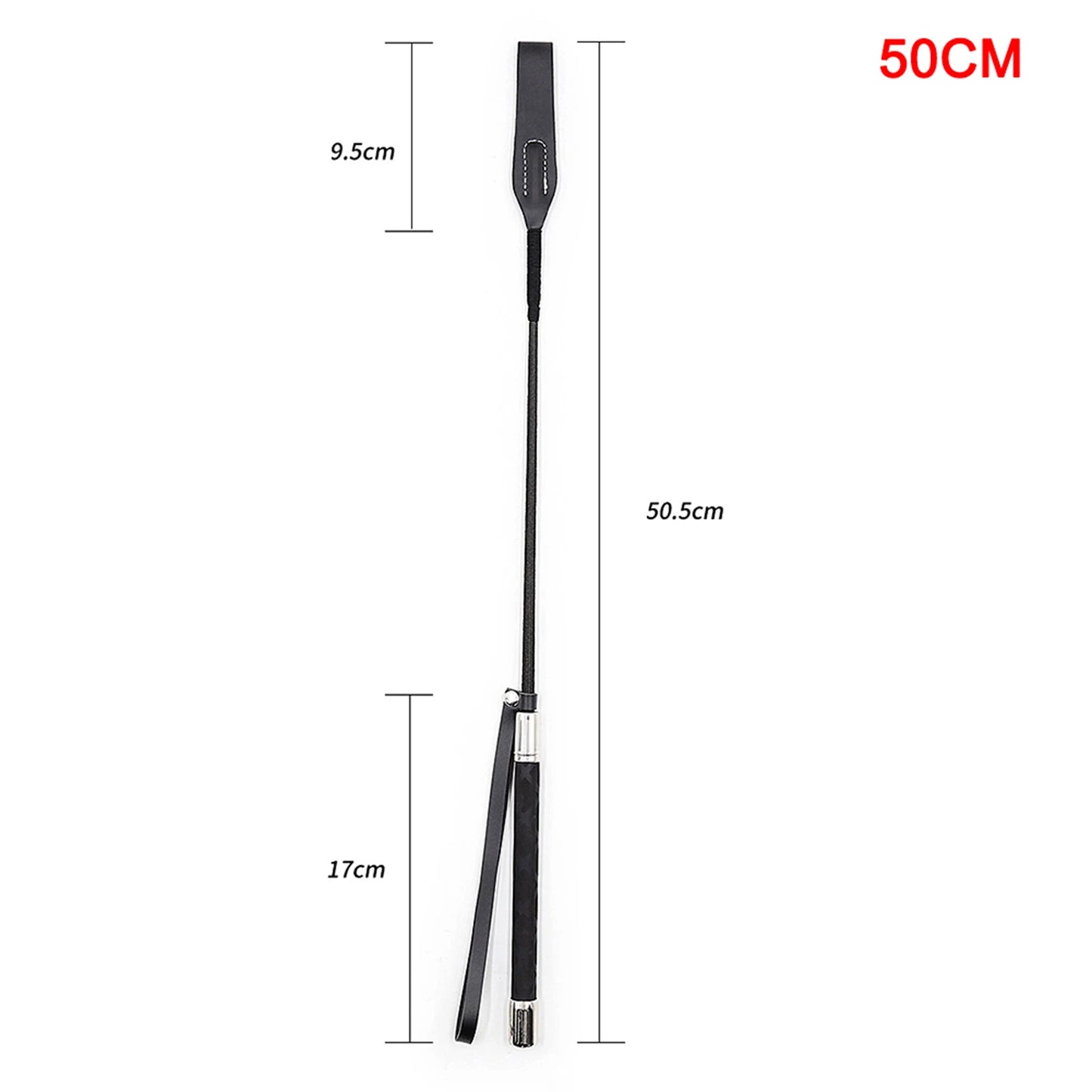 Premium Horse Riding Crop Leather Equestrianism Horse Crop with Double Slapper for Couples Equestrian Enthusiasts Peaceful Pleasures Health and Wellness