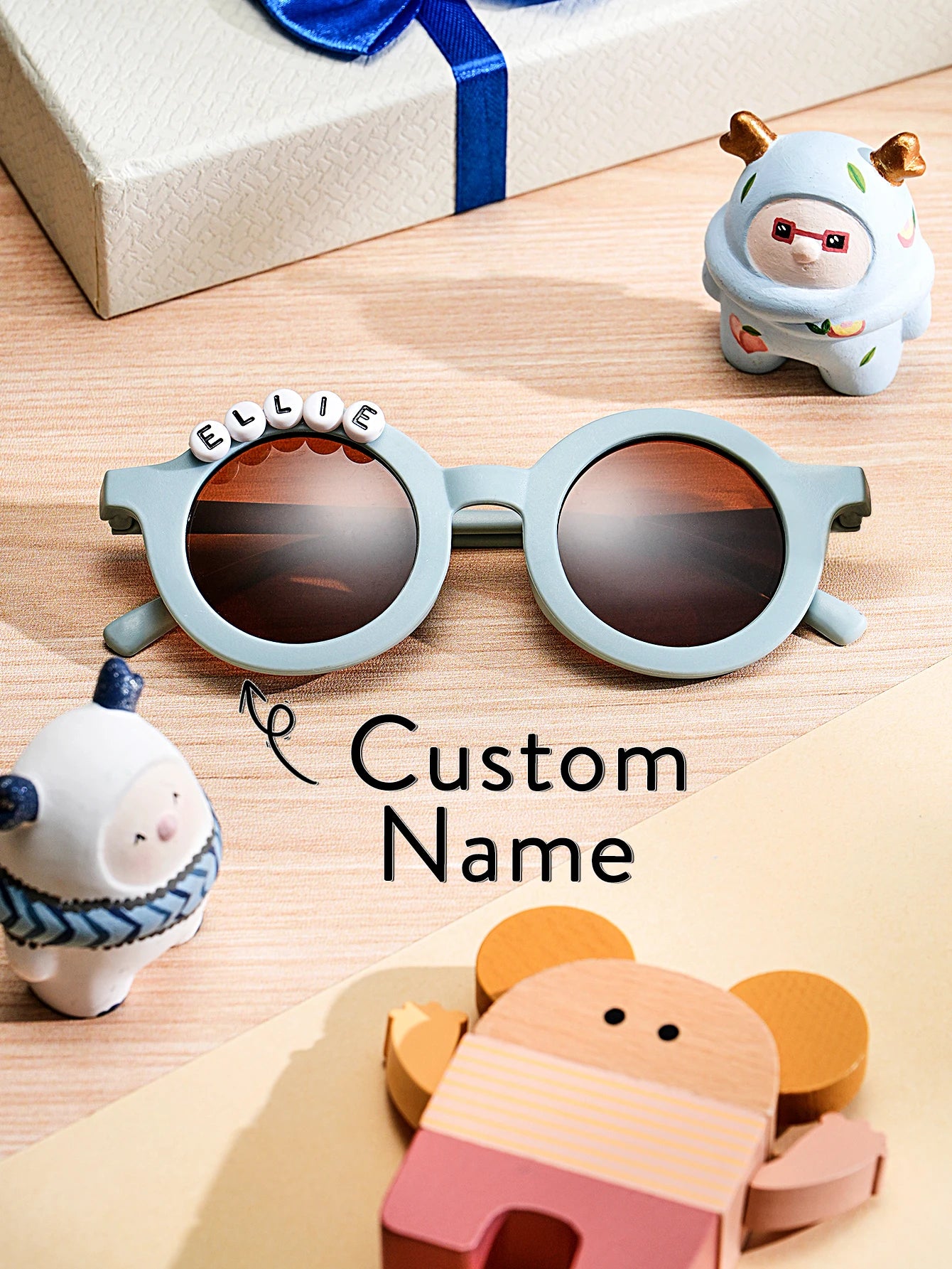 Custom Name Kids Party Glasses – Photo Prop & Birthday Favor