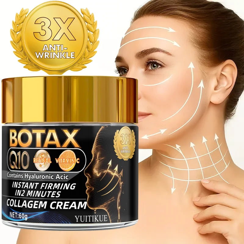 BOTAX Q10 Collagen Cream | Anti-Wrinkle Retinol & Vitamin C Anti-Aging Face Cream Peaceful Pleasures Health and Wellness