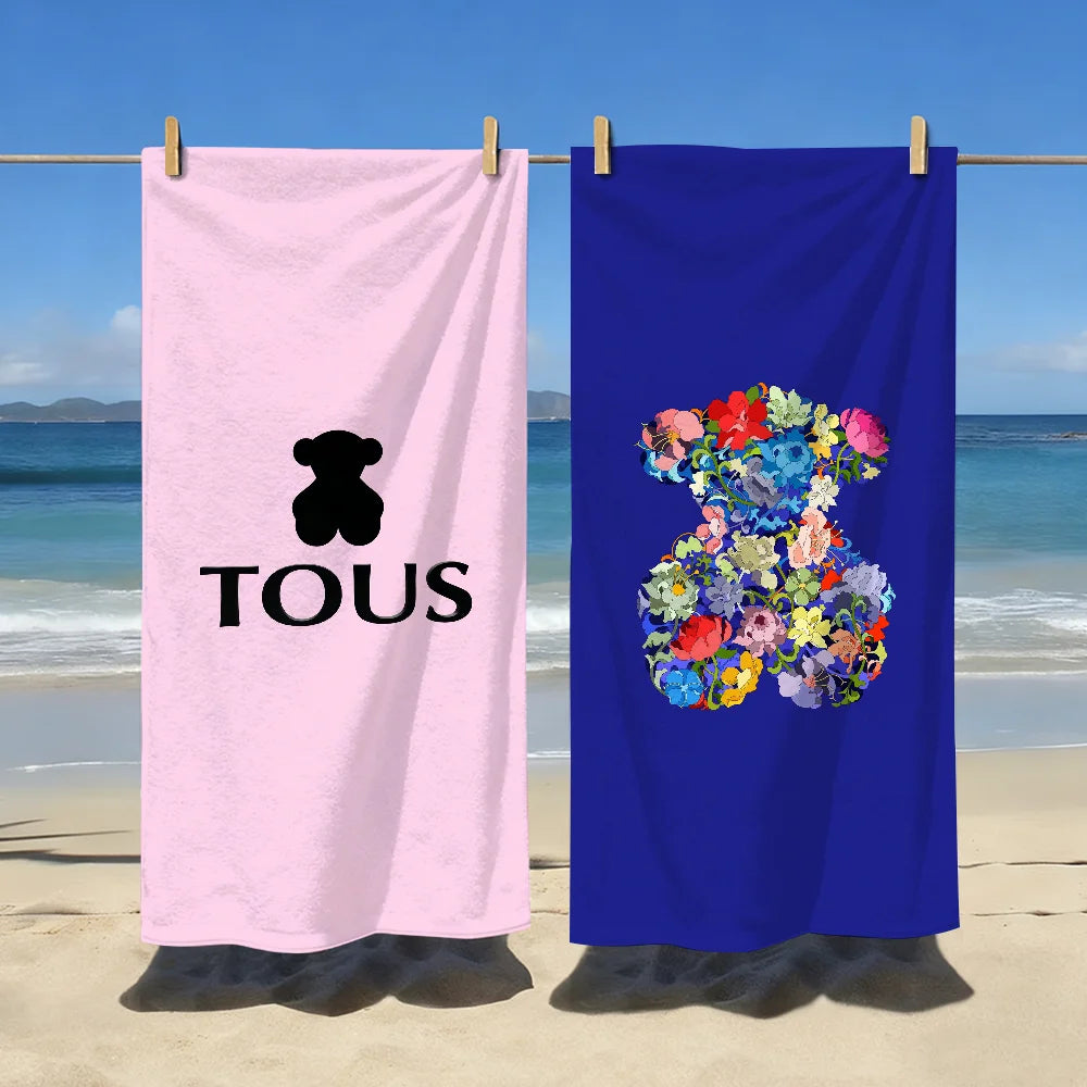 Quick-Dry Printed Beach Towel | Swim, Yoga & Gym All Sizes