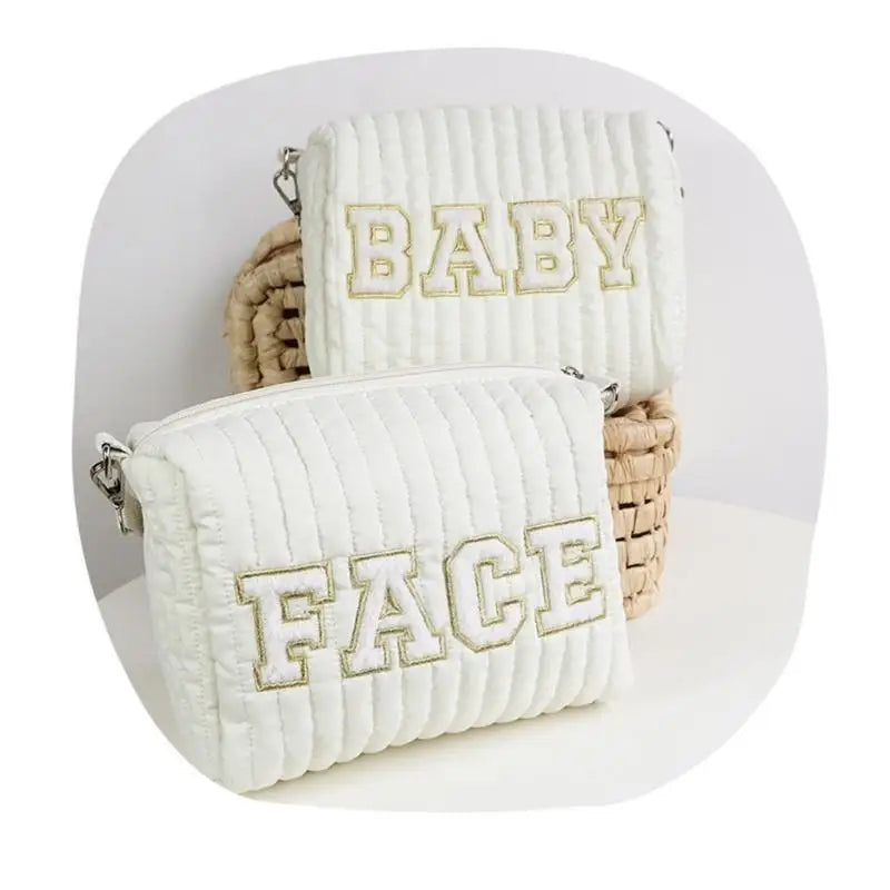 Embroidered Diaper Bag – Lightweight Pram Hanging Mom Bag