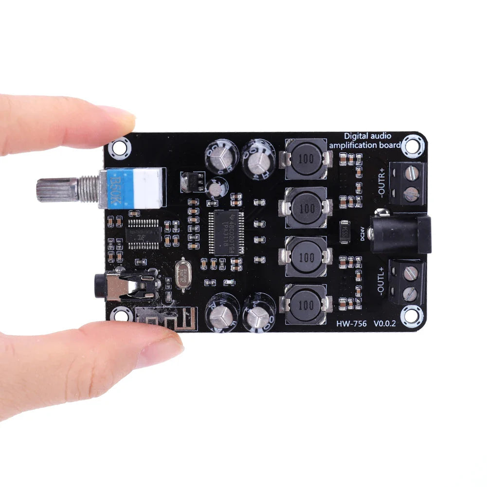 TPA3118D2 2×50W Bluetooth 5.0 Dual Channel Amplifier Board