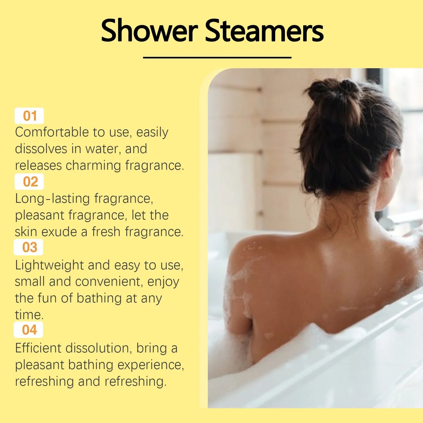 OceAura Aromatherapy Shower Tablet – Moisturizing & Fragrant Soap