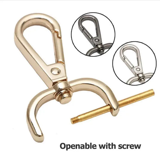 Bag Buckle Accessories Hardware Lock Buckle Metal Buckles Thickened Bag Strap Hanging Buckle Backpack Accessories Buckle Peaceful Pleasures Health and Wellness