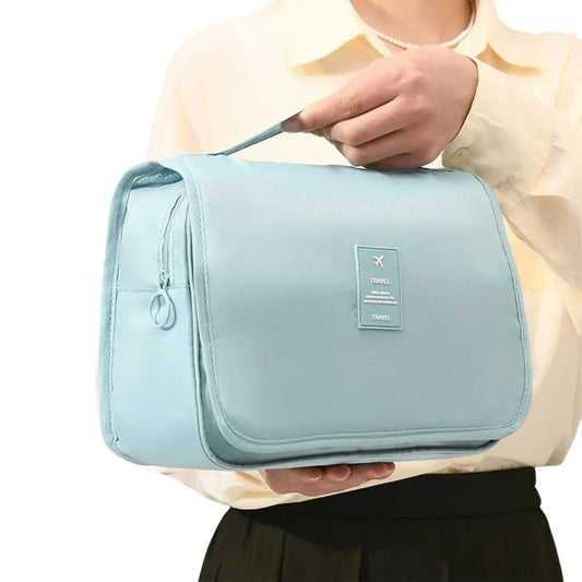 Waterproof Hanging Travel Makeup Bag & Toiletry Organizer Hanging Toiletry Bag Peaceful Pleasures Health and Wellness
