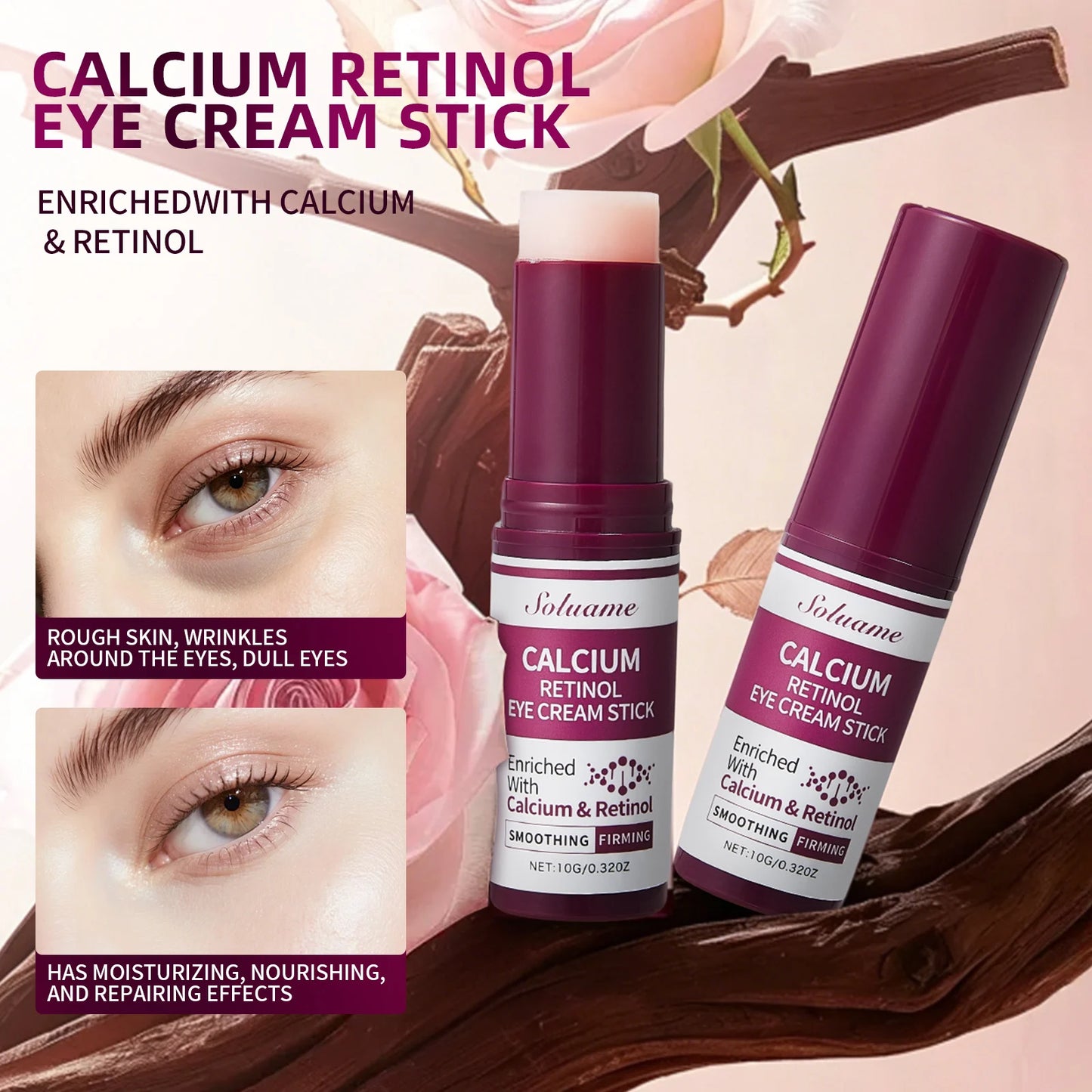 2 Pcs Calcium Retinol Multi Balm for Youthful Skin Peaceful Pleasures Health and Wellness