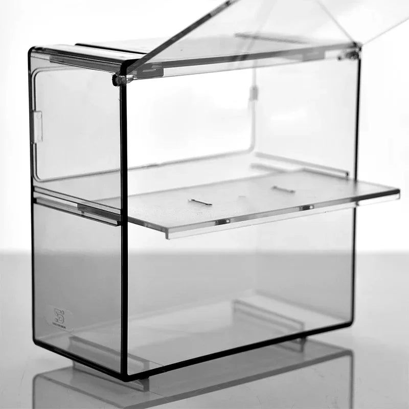 Double-Layer Transparent Car Model Display Box | Dustproof Model Display Case Peaceful Pleasures Health and Wellness