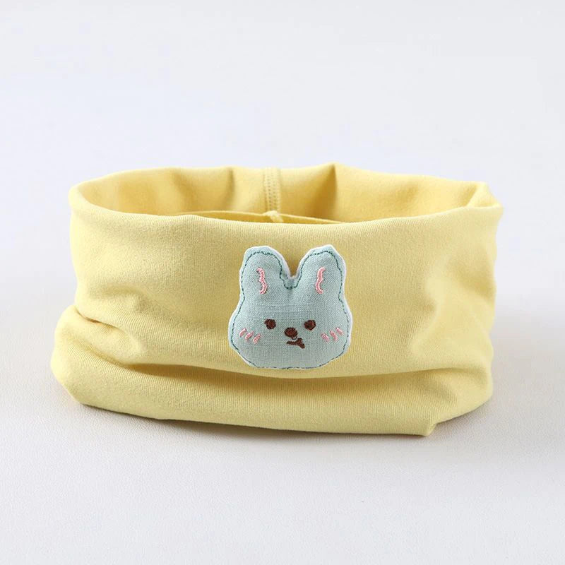 Kids Cartoon Neck Warmer Scarf | Windproof Velvet 1-3 Years Kids Neck Warmer Peaceful Pleasures Health and Wellness E Size fits all POLYESTER