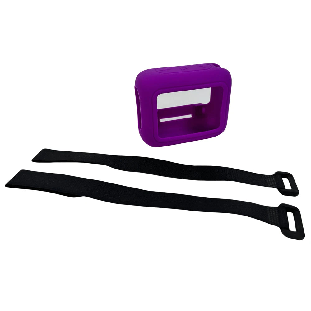 Anti-Fall Anti-Shock Speaker Silicone Case Protective Case Shockproof Travel Carrying Case For JBL GO 4 Portable BT Speaker Peaceful Pleasures Health and Wellness PURPLE