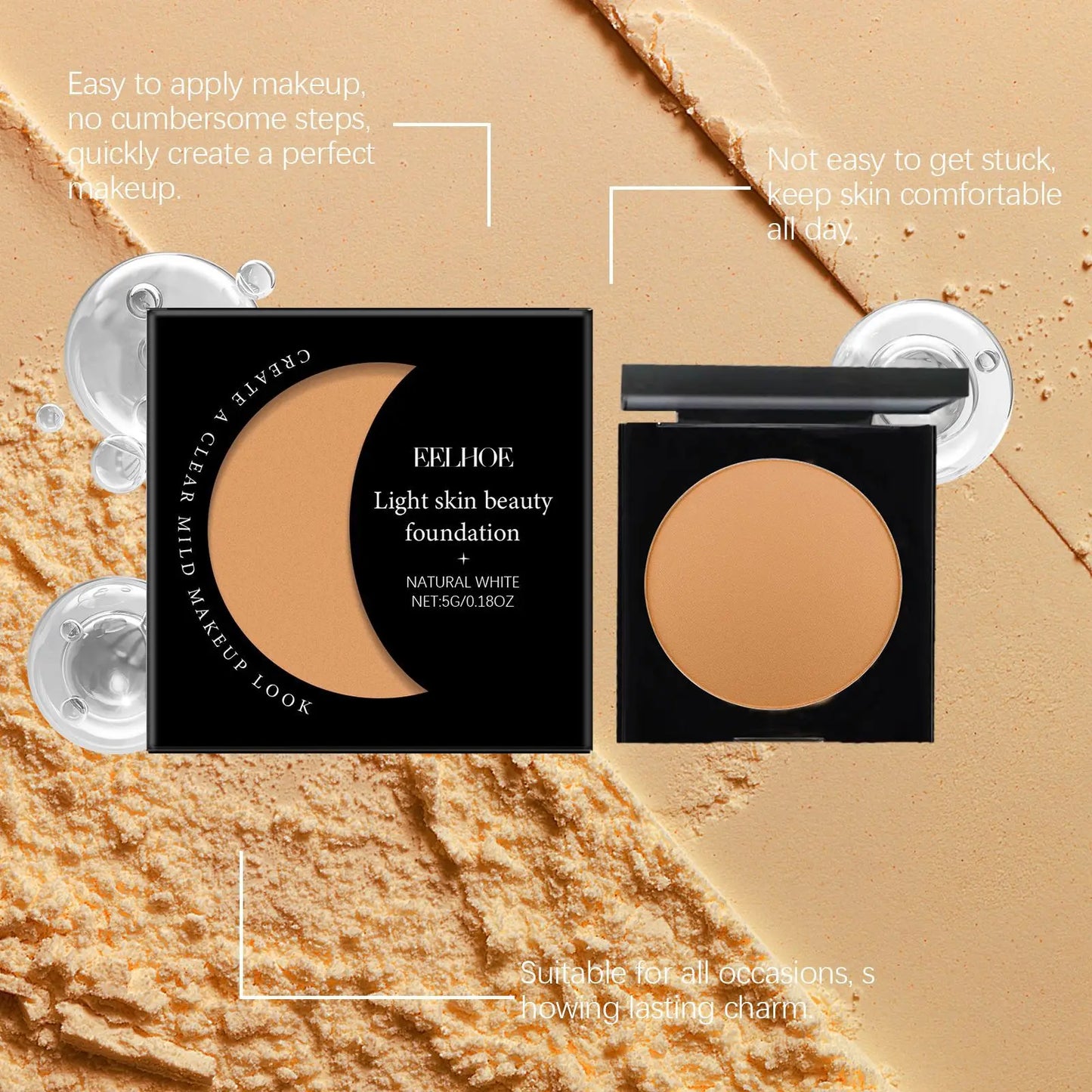 Eelhoe Matte Foundation – Full Coverage Hydrating & Waterproof