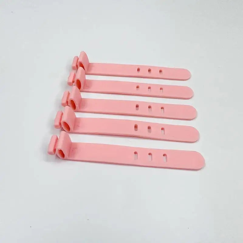 20-Pack Silicone Cable Organizer Ties | Wire & Cord Management