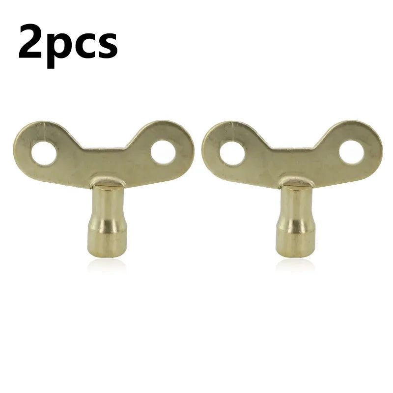 2-Pack Iron Radiator Bleed Key Wrench Set – Air Valve Tool