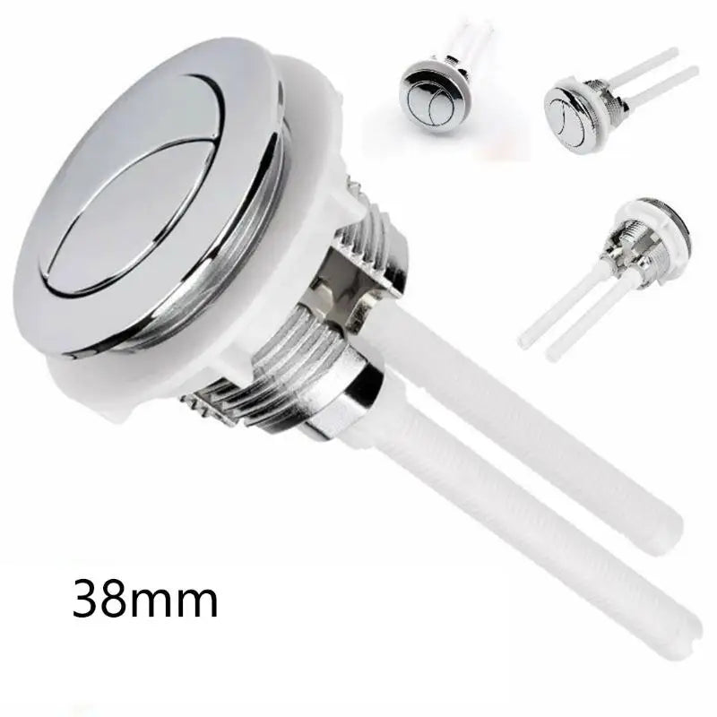 New Universal Dual-flush Toilet Tank Push-button Flush Button 38/48/58mm Toilet Seat Tank Valve Dual-button Bathroom Accessory Peaceful Pleasures Health and Wellness