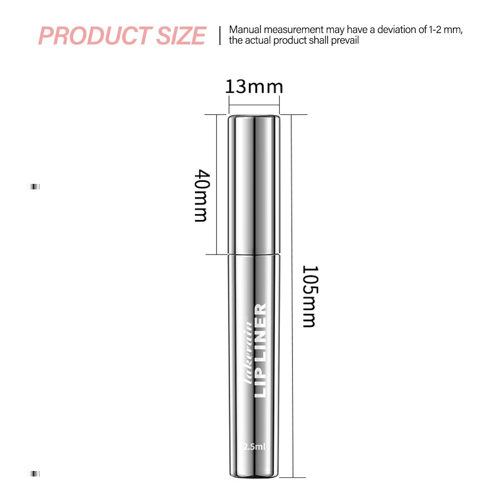Peel Off Lip Liner Tattoo Long Lasting Waterproof Peel Off Lip Stain Semi-permanent Matte Lip Stick Girls and Women Peaceful Pleasures Health and Wellness