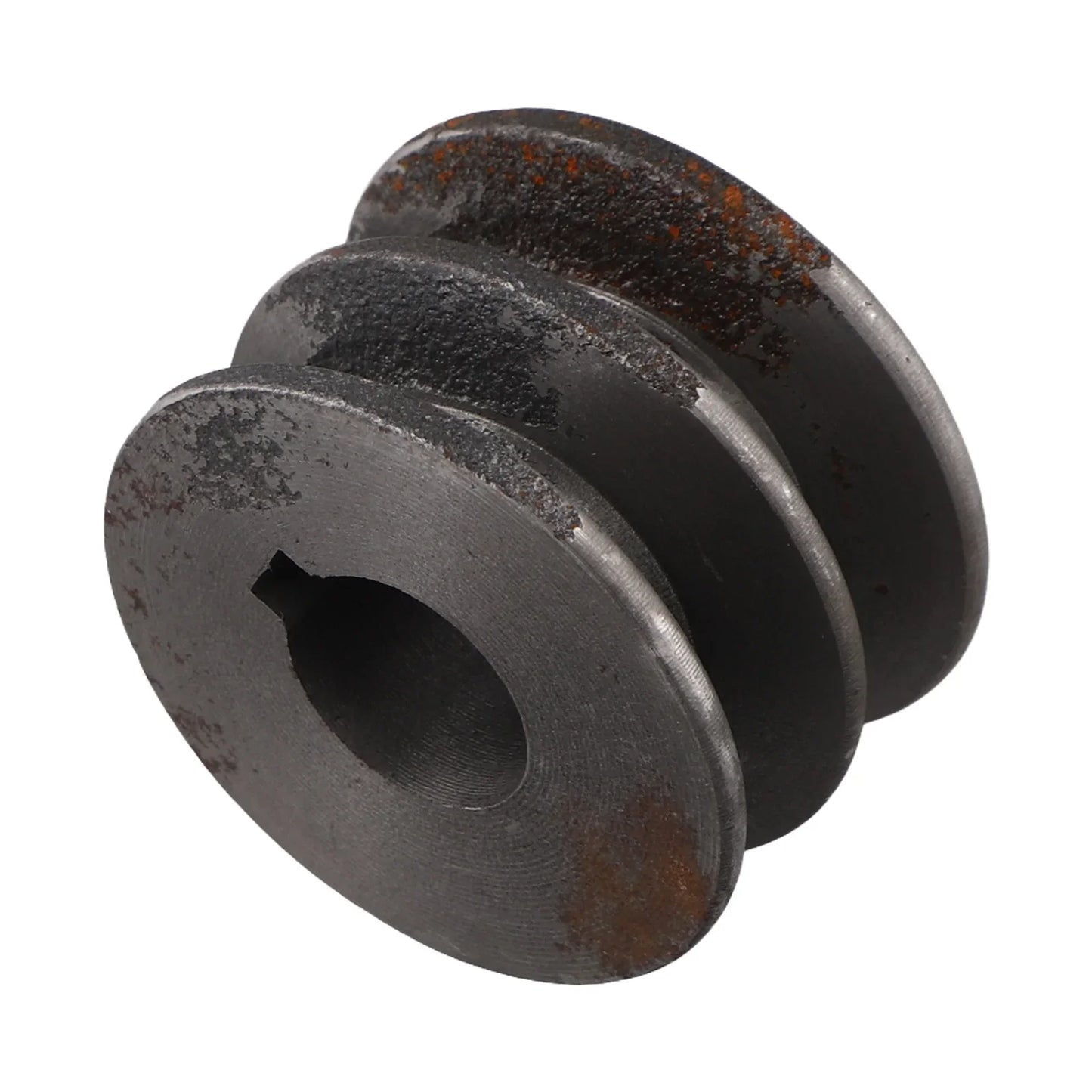 Cast Iron Double Groove A-Type V-Belt Pulley 50mm–100mm