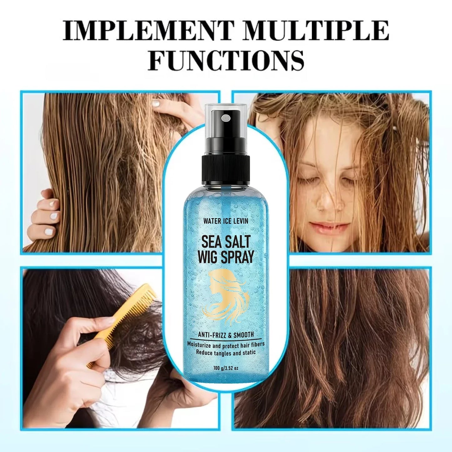 Wig Care Spray with Keratin & Biotin – Anti-Frizz & Moisturizing