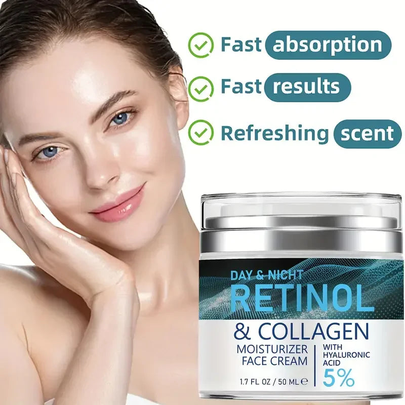 ENVISHA Retinol Collagen Face Cream – Anti-Aging & Moisturizing Peaceful Pleasures Health and Wellness