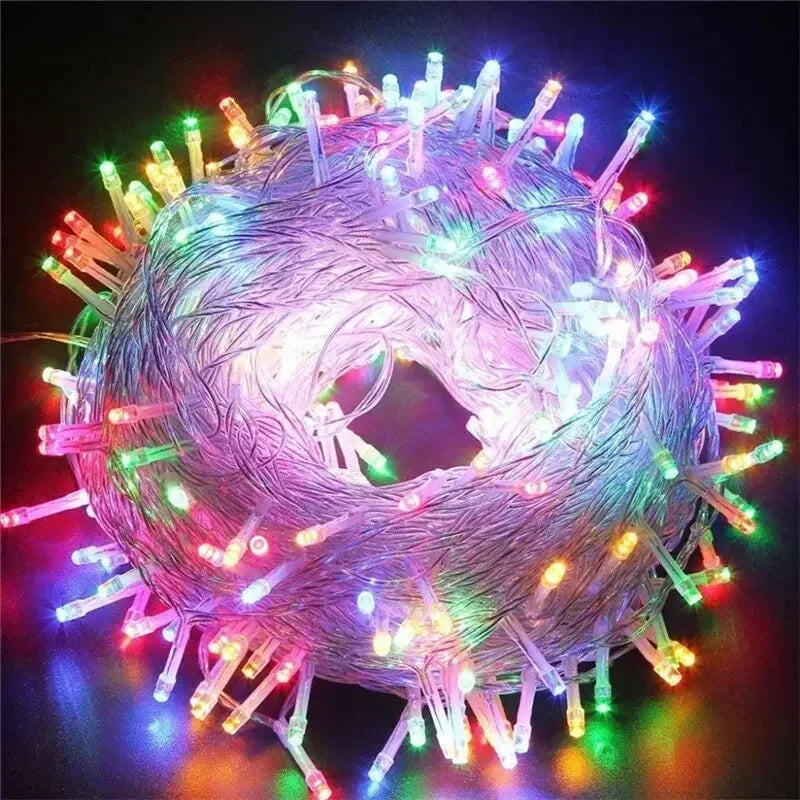 10M LED Fairy String Lights | 100 LEDs, 8 Modes, Indoor & Outdoor
