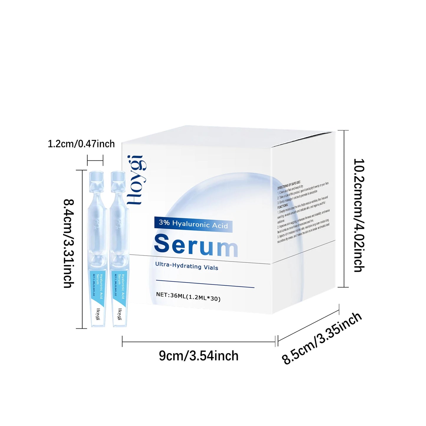 Hyaluronic Acid Serum – Moisturizing & Brightening Ampule 36ml